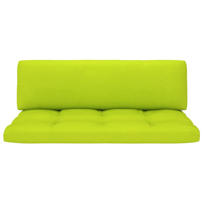 vidaXL Outdoor-Mittelsofa Paletten Imprägniertes Kiefernholz Grau