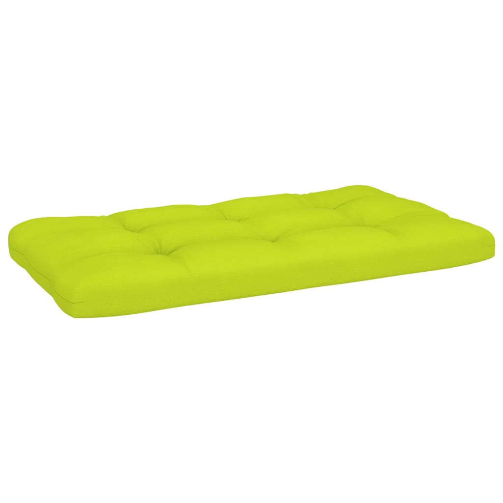 vidaXL Outdoor-Mittelsofa Paletten Imprägniertes Kiefernholz Grau
