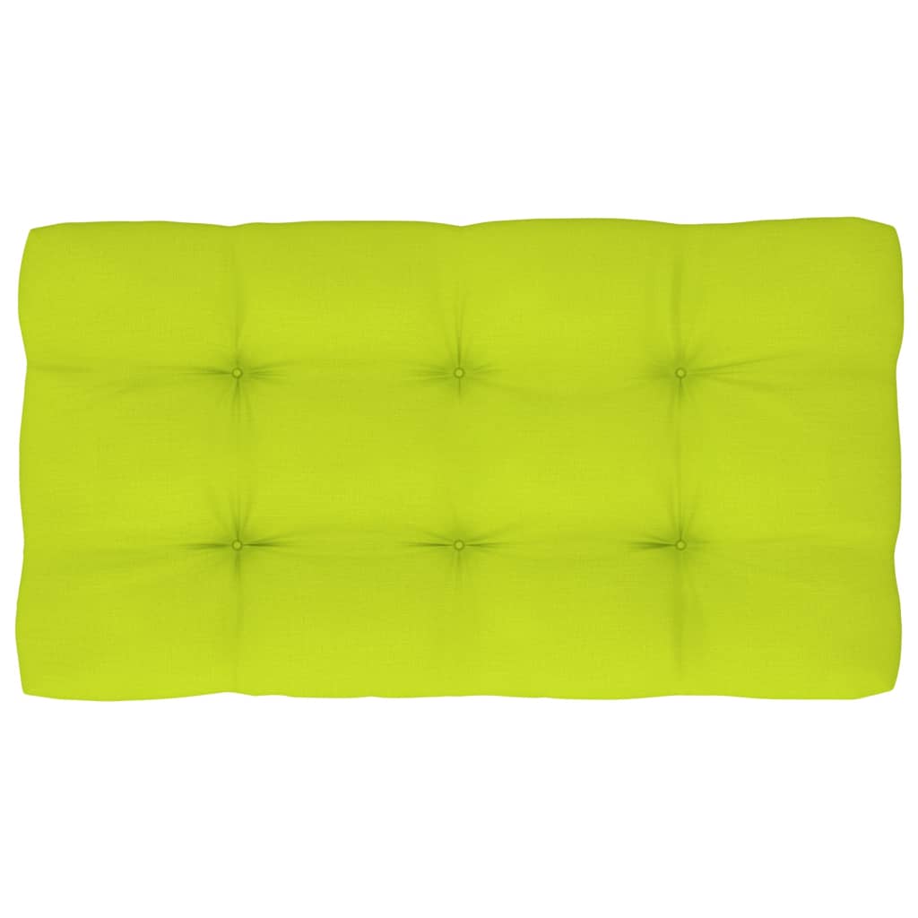 vidaXL Outdoor-Mittelsofa Paletten Imprägniertes Kiefernholz Grau