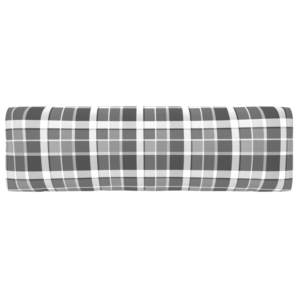 vidaXL Canapé central d'extérieur de palette Pin imprégné Gris