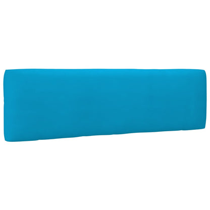 vidaXL Outdoor-Mittelsofa Paletten Kiefernholz Imprägniert Weiß