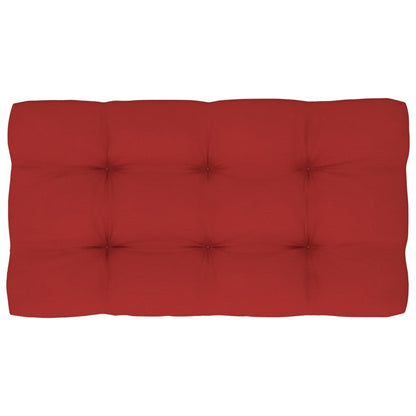 vidaXL Outdoor-Mittelsofa Paletten Kiefernholz Imprägniert Weiß