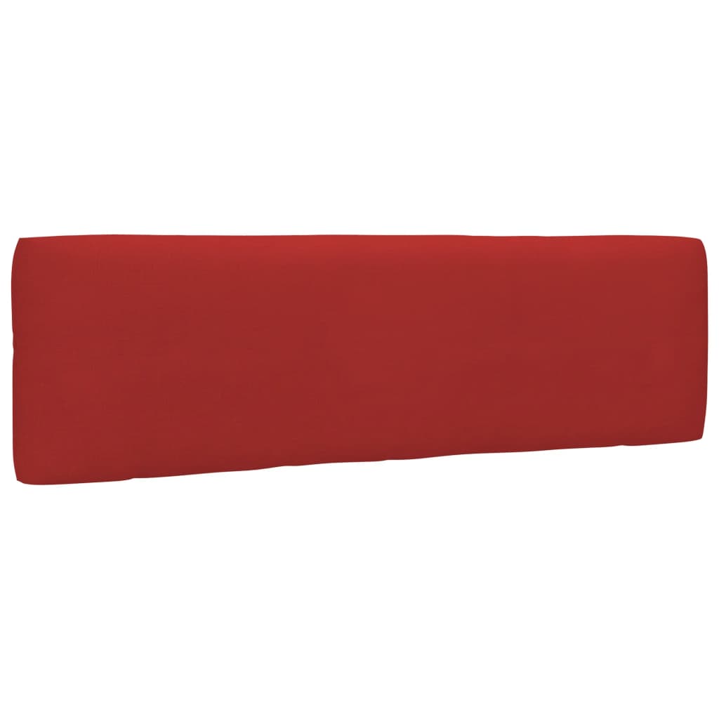 vidaXL Outdoor-Mittelsofa Paletten Kiefernholz Imprägniert Weiß