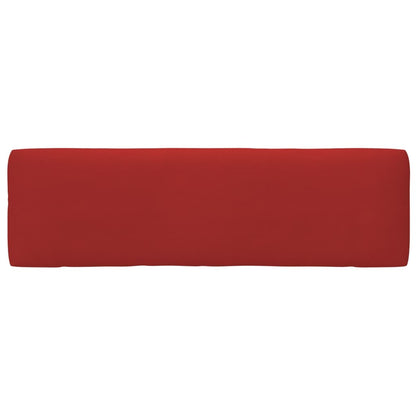 vidaXL Outdoor-Mittelsofa Paletten Kiefernholz Imprägniert Weiß