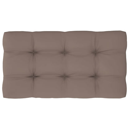 vidaXL Outdoor-Mittelsofa Paletten Kiefernholz Imprägniert Weiß