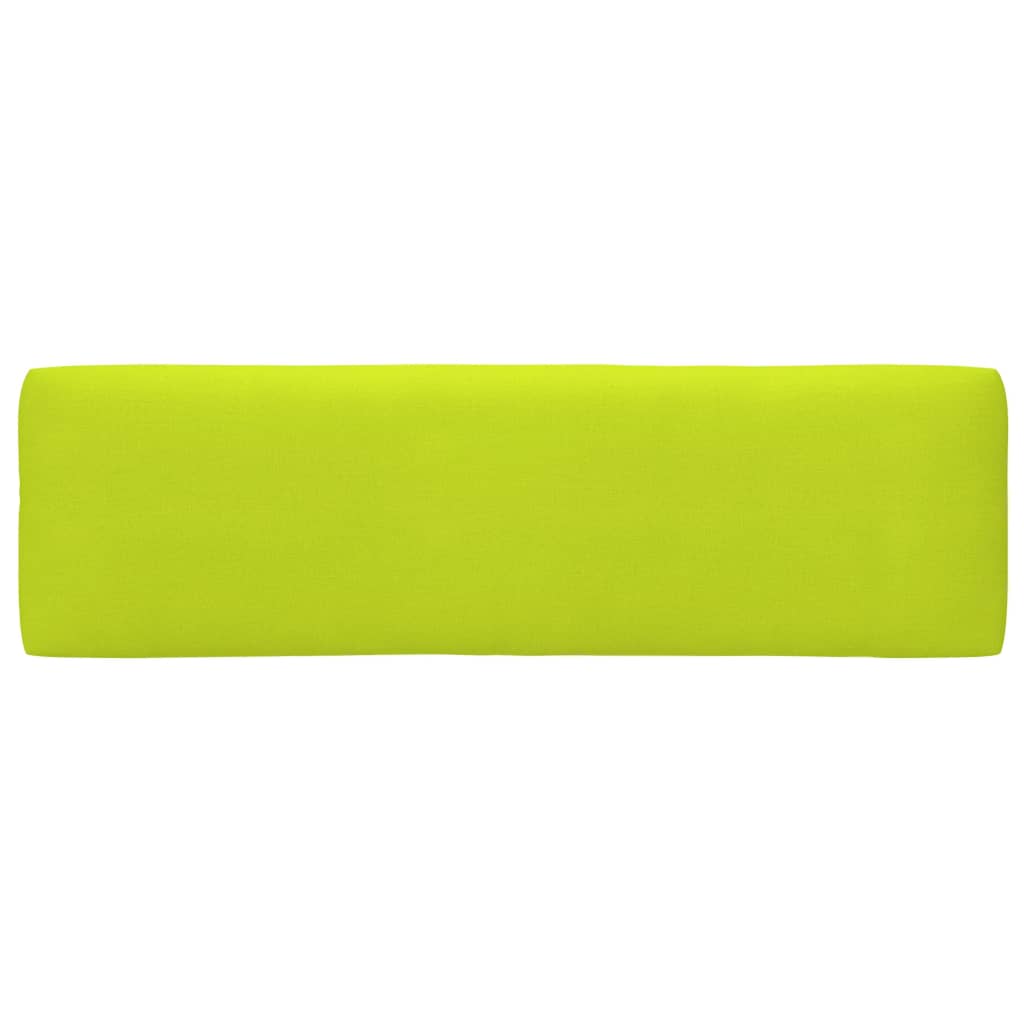 vidaXL Outdoor-Mittelsofa Paletten Kiefernholz Imprägniert Weiß