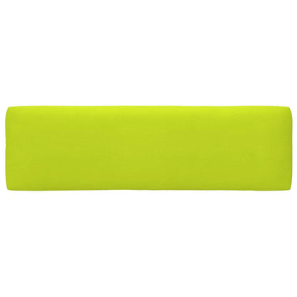 vidaXL Outdoor-Mittelsofa Paletten Kiefernholz Imprägniert Weiß