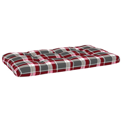 vidaXL Outdoor-Mittelsofa Paletten Kiefernholz Imprägniert Weiß