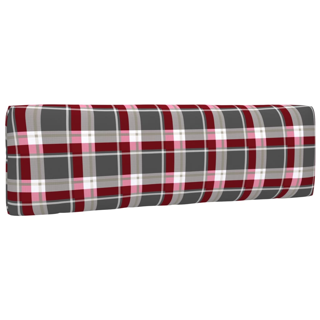 vidaXL Outdoor-Mittelsofa Paletten Kiefernholz Imprägniert Weiß
