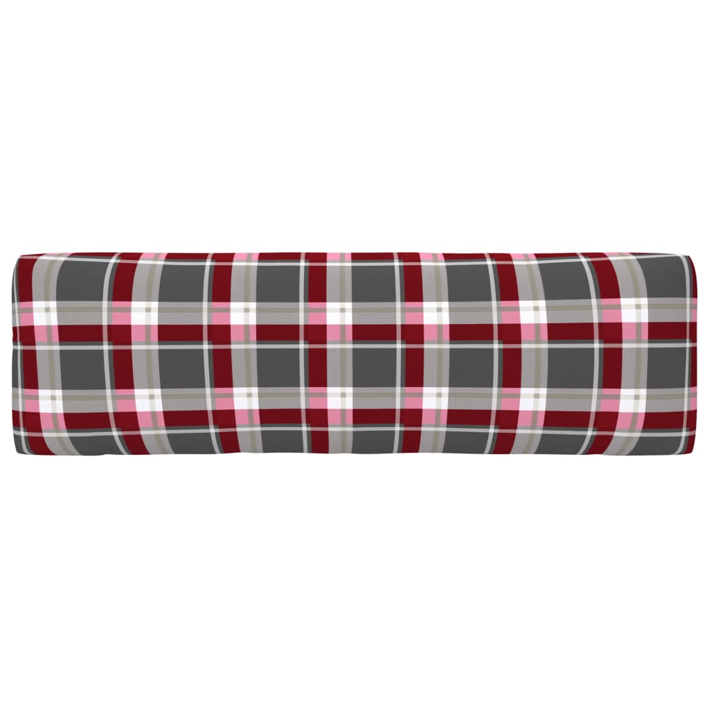 vidaXL Outdoor-Mittelsofa Paletten Kiefernholz Imprägniert Weiß