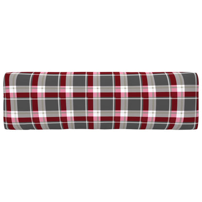 vidaXL Outdoor-Mittelsofa Paletten Kiefernholz Imprägniert Weiß