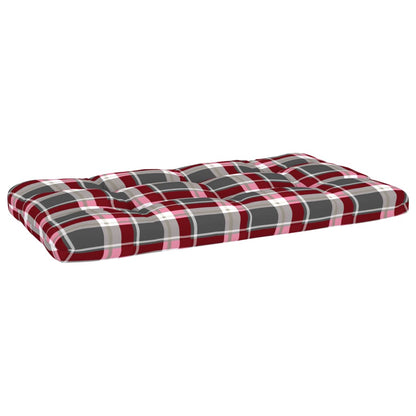 vidaXL Garten-Mittelsofa aus Paletten Schwarz Kiefernholz Imprägniert