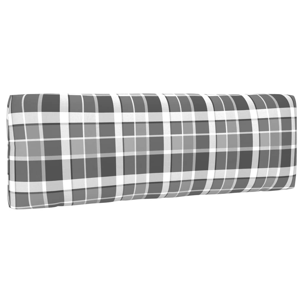 vidaXL Garten-Mittelsofa aus Paletten Schwarz Kiefernholz Imprägniert