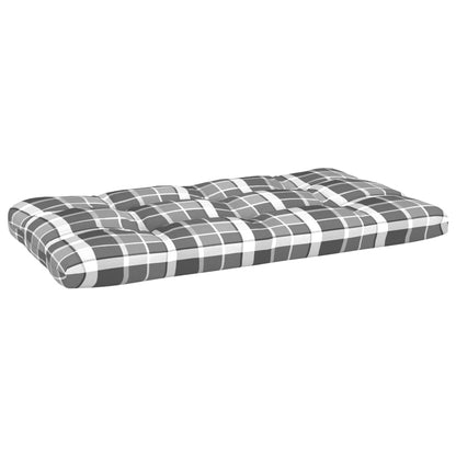 vidaXL Garten-Mittelsofa aus Paletten Schwarz Kiefernholz Imprägniert