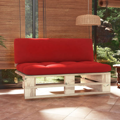 Outdoor-Mittelsofa Paletten Imprägniertes Kiefernholz