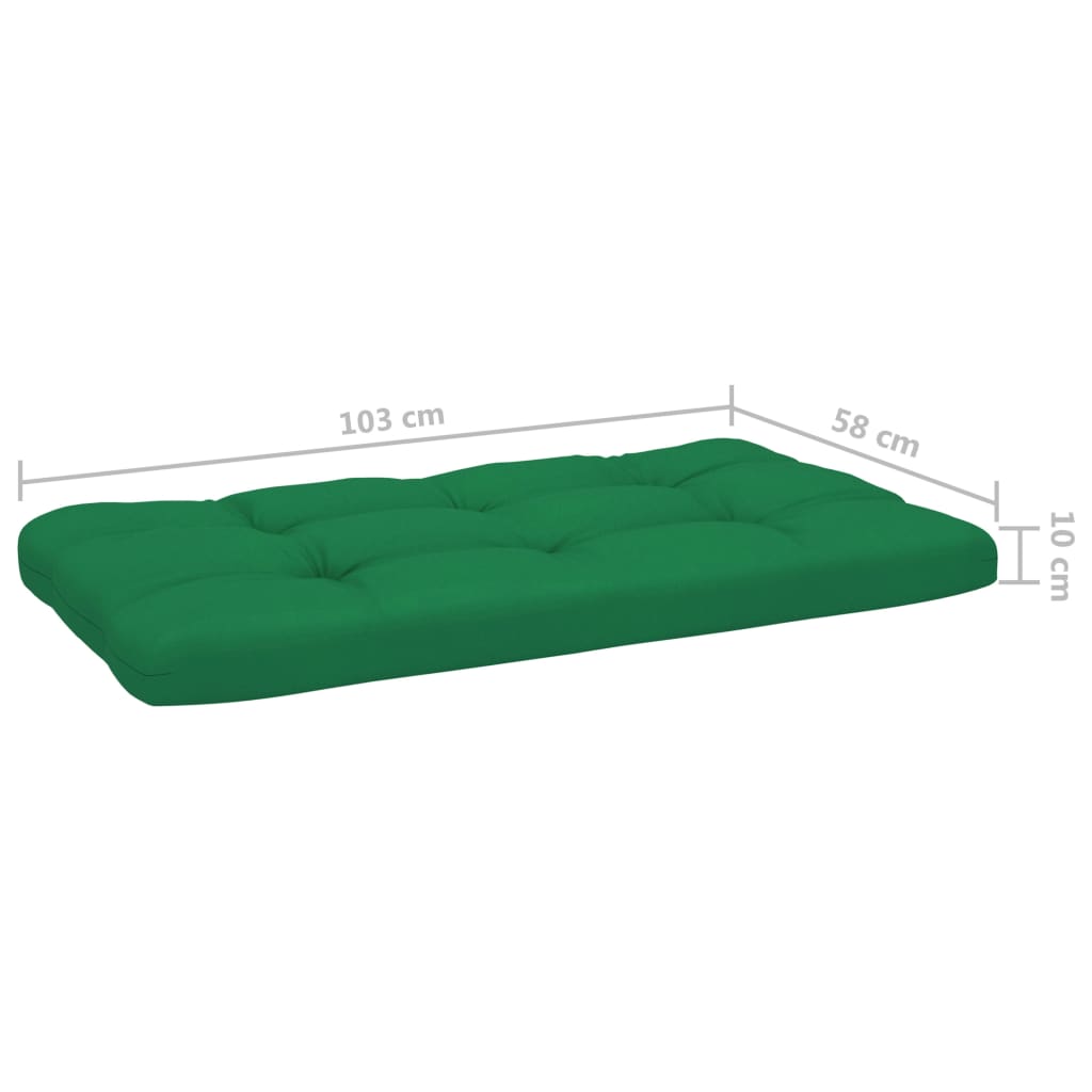 vidaXL Outdoor-Ecksofa Paletten Kiefernholz Imprägniert Grau