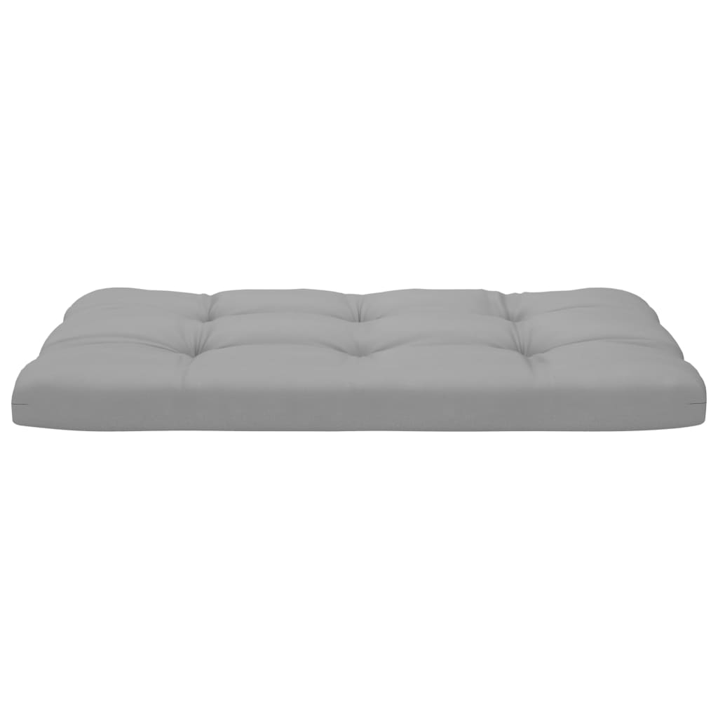 vidaXL Garten-Ecksofa aus Paletten Schwarz Imprägniertes Kiefernholz