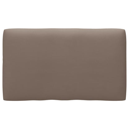 vidaXL Garten-Ecksofa aus Paletten Schwarz Imprägniertes Kiefernholz