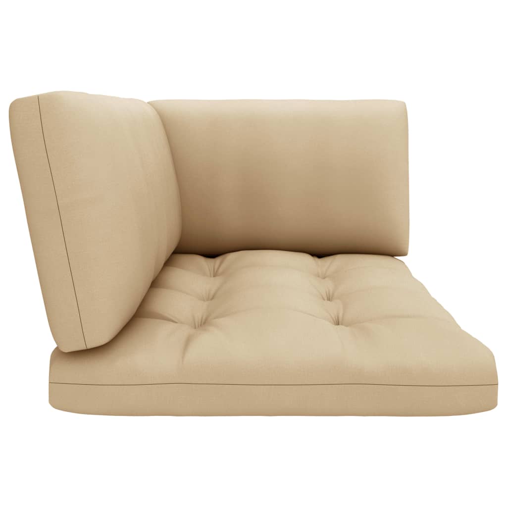 vidaXL Garten-Ecksofa aus Paletten Honigbraun Kiefernholz Imprägniert