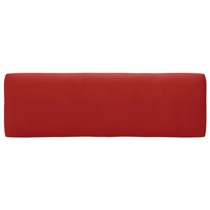 vidaXL 2-Sitzer-Palettensofa Schwarz Imprägniertes Kiefernholz