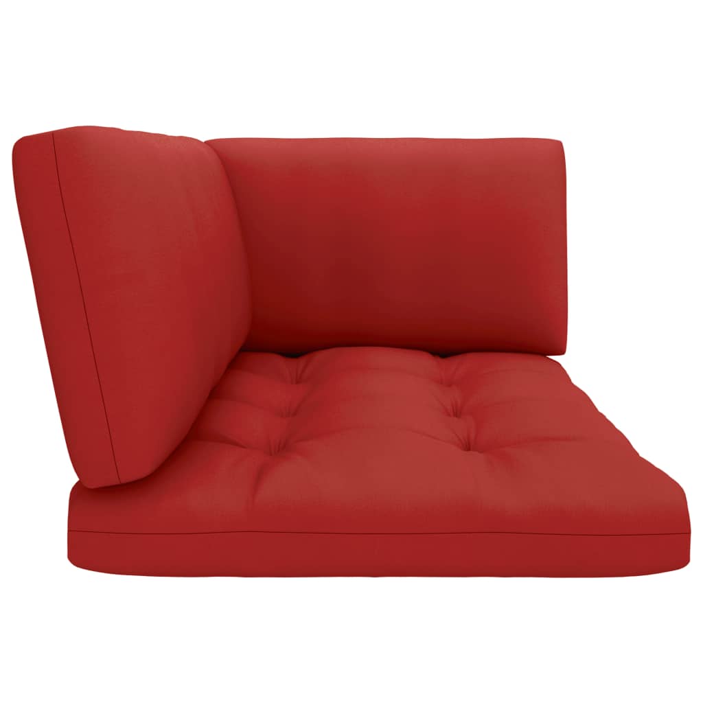 vidaXL 2-Sitzer-Palettensofa Schwarz Imprägniertes Kiefernholz