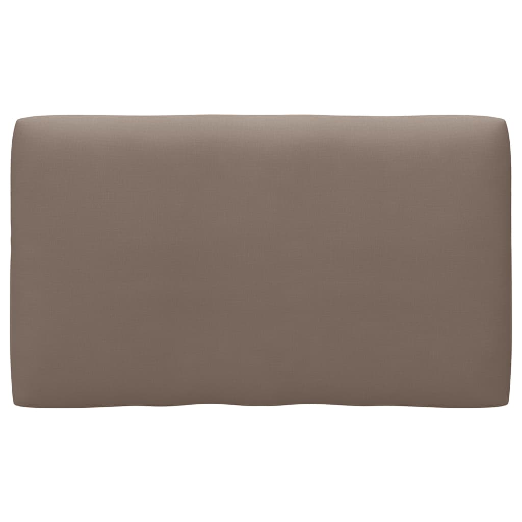 vidaXL 2-Sitzer-Palettensofa Schwarz Imprägniertes Kiefernholz