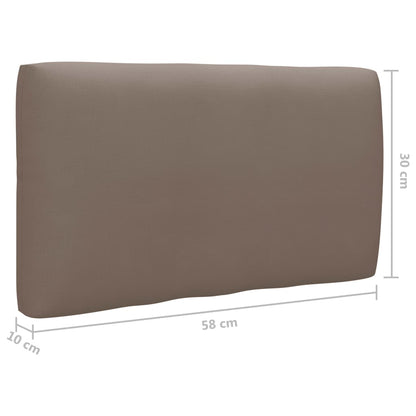 vidaXL 2-Sitzer-Palettensofa Honigbraun Imprägniertes Kiefernholz