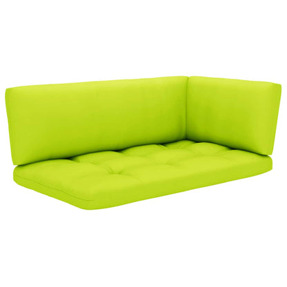 vidaXL 2-Sitzer-Palettensofa mit Kissen Imprägniertes Kiefernholz