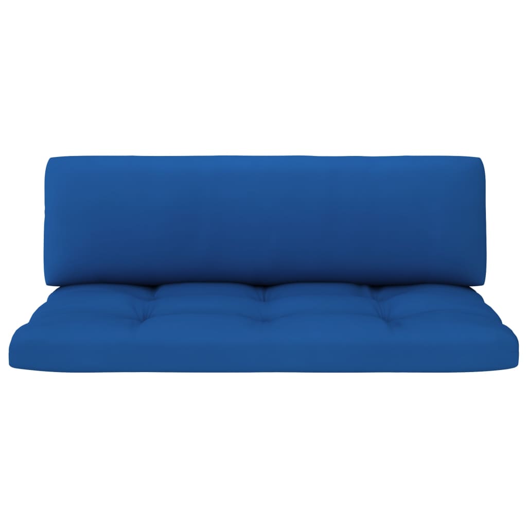 vidaXL 4-tlg. Paletten-Lounge-Set Schwarz Imprägniertes Kiefernholz