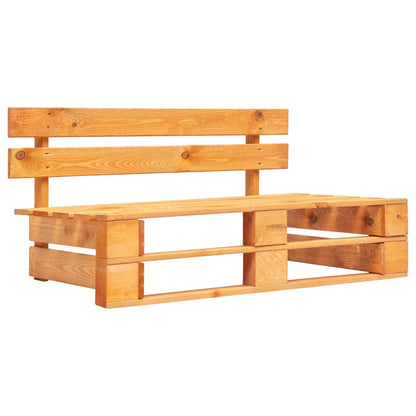 vidaXL 4-tlg. Paletten-Lounge-Set Honigbraun Imprägniertes Kiefernholz