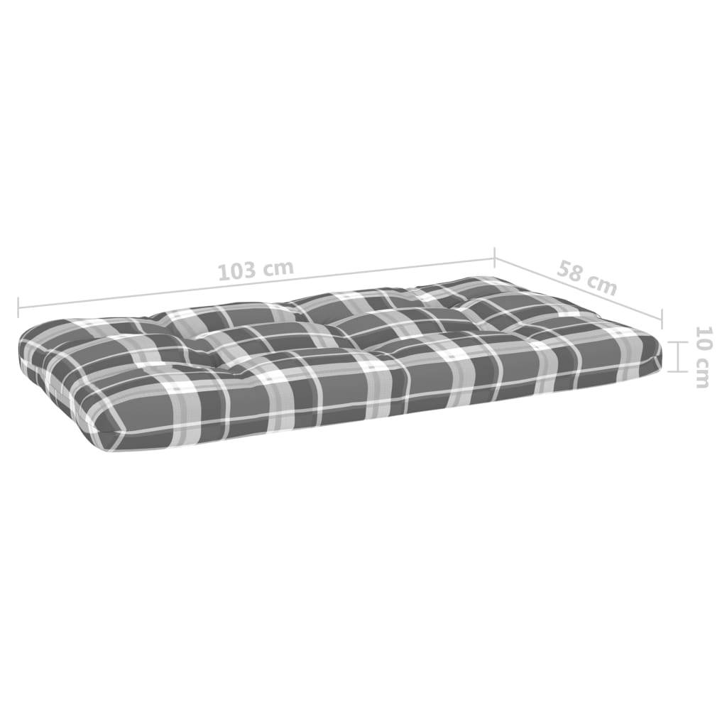 vidaXL 4-tlg. Paletten-Lounge-Set Honigbraun Imprägniertes Kiefernholz
