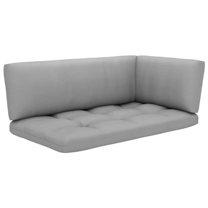 vidaXL 4-tlg. Paletten-Lounge-Set mit Kissen Imprägniertes Kiefernholz