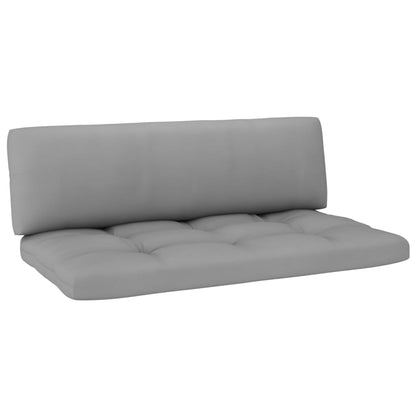 vidaXL 4-tlg. Paletten-Lounge-Set mit Kissen Imprägniertes Kiefernholz