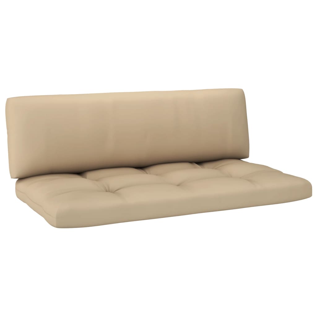 vidaXL 4-tlg. Paletten-Lounge-Set mit Kissen Imprägniertes Kiefernholz