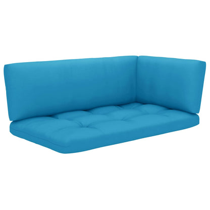 vidaXL 4-tlg. Paletten-Lounge-Set mit Kissen Imprägniertes Kiefernholz