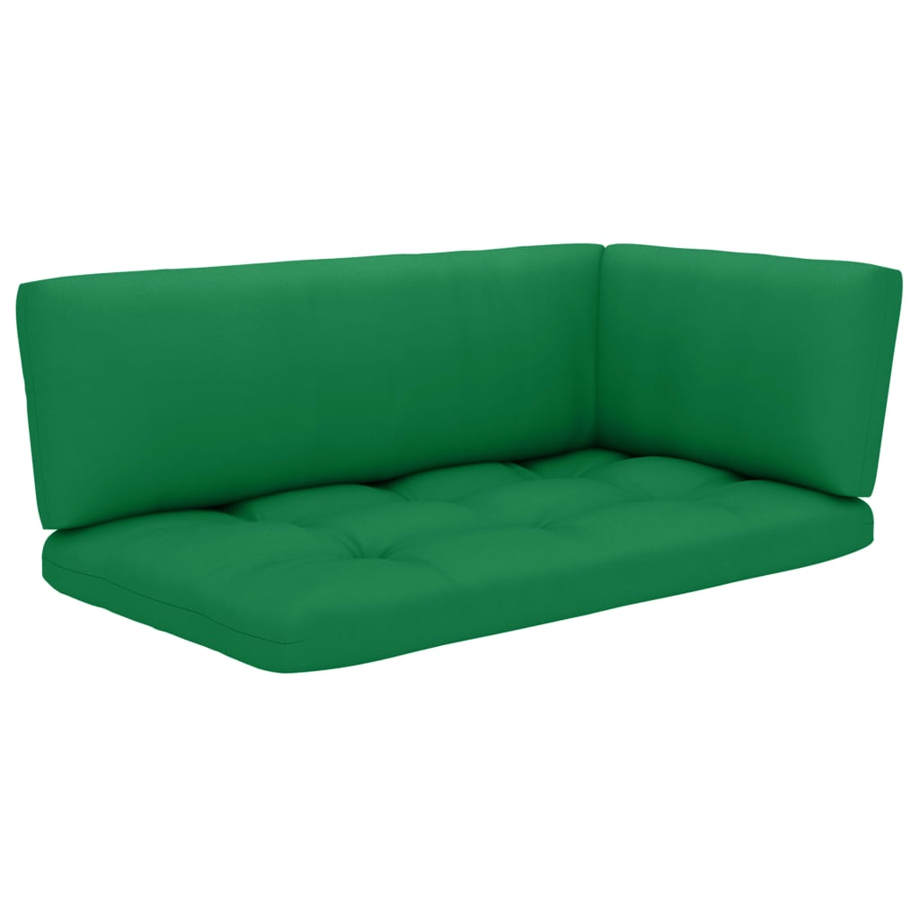 vidaXL 4-tlg. Paletten-Lounge-Set mit Kissen Imprägniertes Kiefernholz