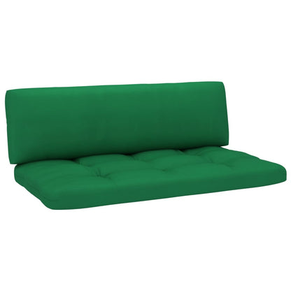vidaXL 4-tlg. Paletten-Lounge-Set mit Kissen Imprägniertes Kiefernholz