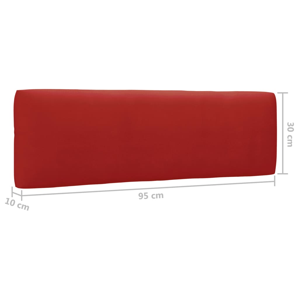 vidaXL 4-tlg. Paletten-Lounge-Set mit Kissen Imprägniertes Kiefernholz