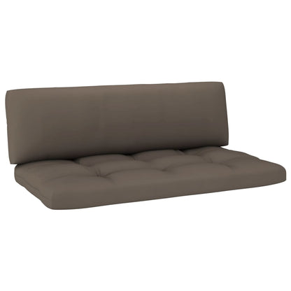 vidaXL 4-tlg. Paletten-Lounge-Set mit Kissen Imprägniertes Kiefernholz