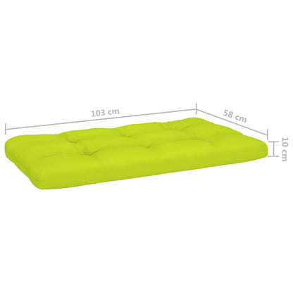 vidaXL 4-tlg. Paletten-Lounge-Set mit Kissen Imprägniertes Kiefernholz