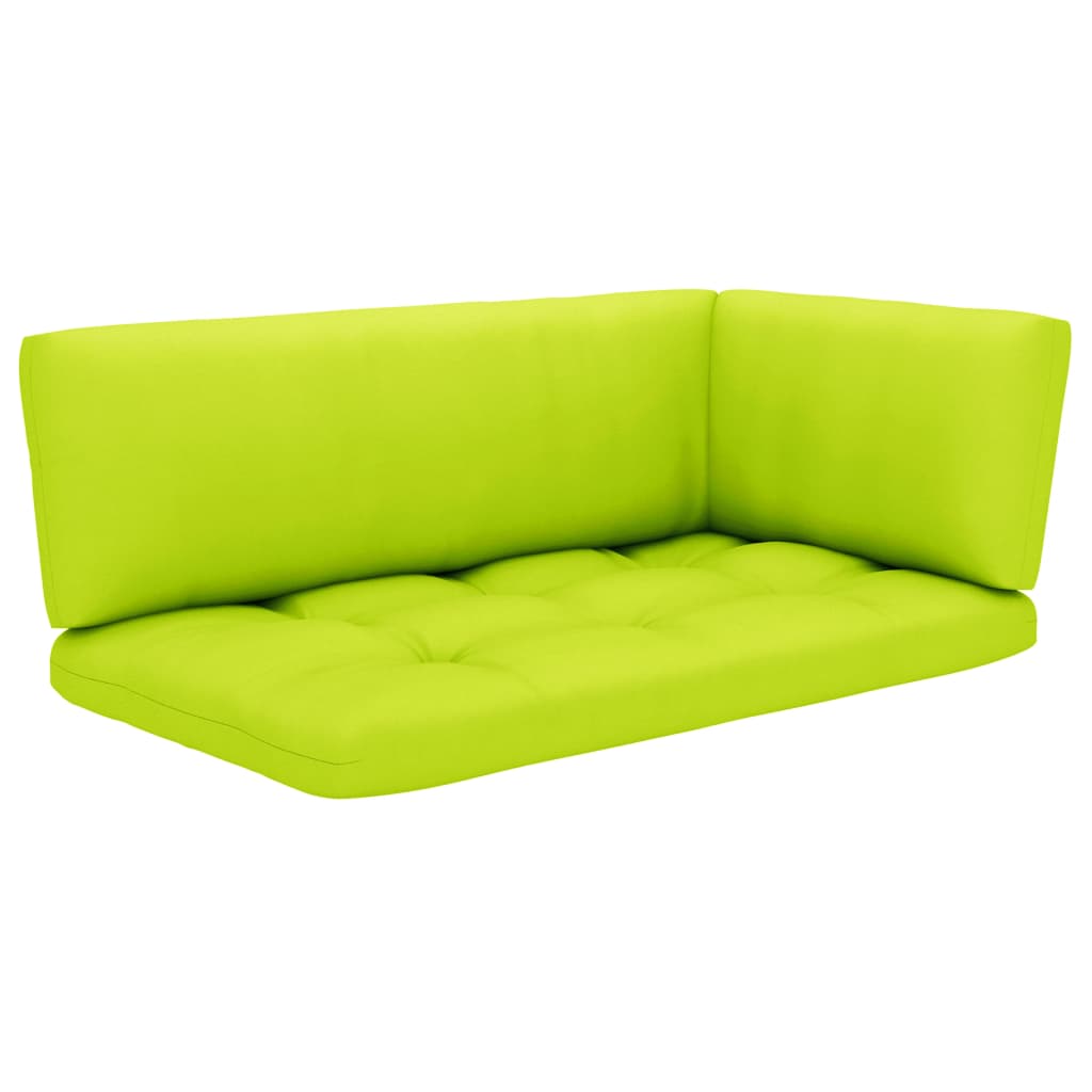 vidaXL 4-tlg. Paletten-Lounge-Set mit Kissen Imprägniertes Kiefernholz