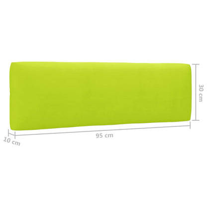 vidaXL 4-tlg. Paletten-Lounge-Set mit Kissen Imprägniertes Kiefernholz
