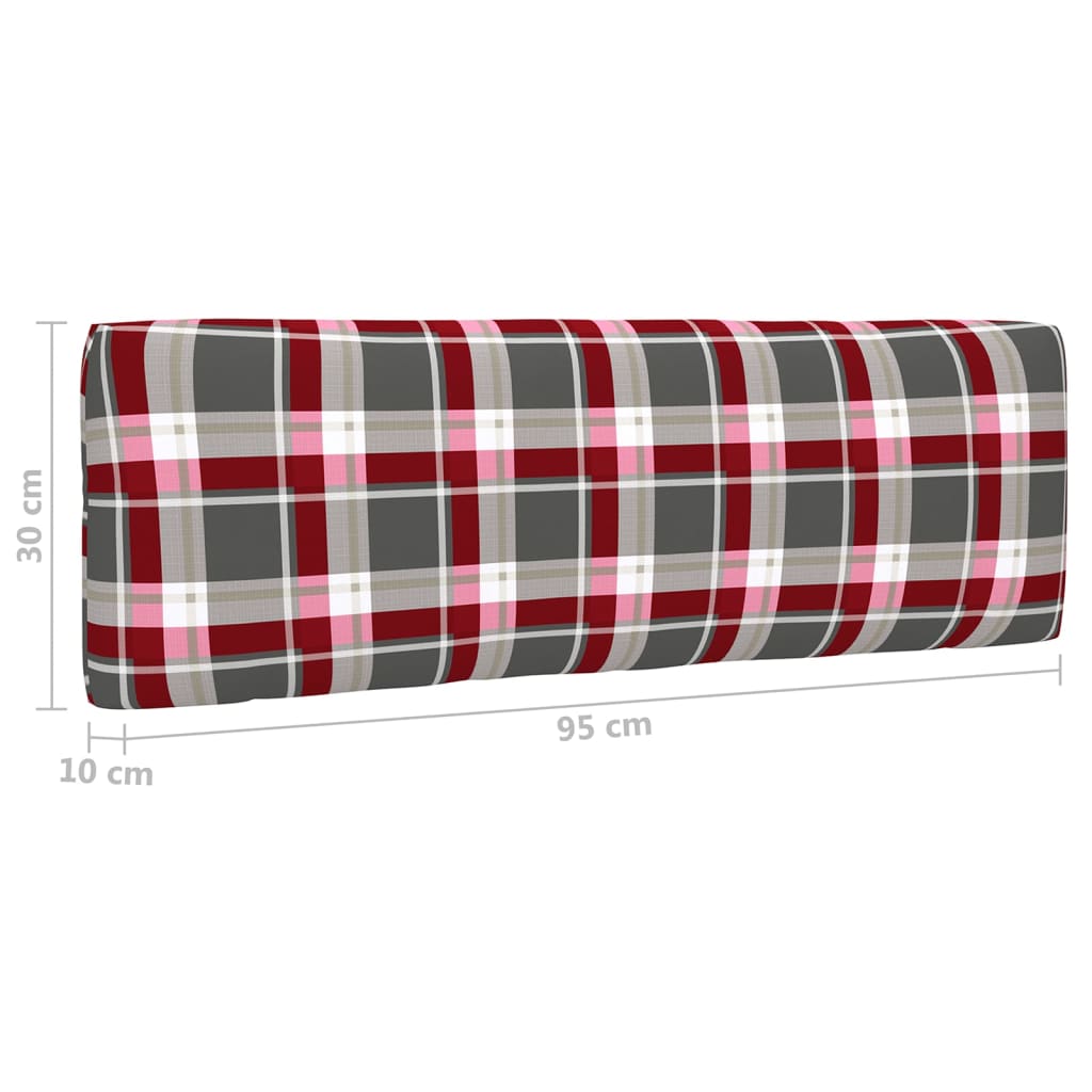 vidaXL 4-tlg. Paletten-Lounge-Set mit Kissen Imprägniertes Kiefernholz