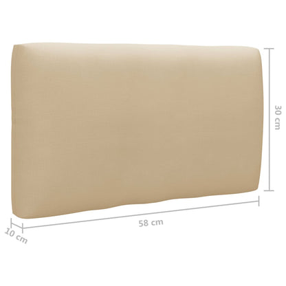 vidaXL 4-tlg. Paletten-Lounge-Set mit Kissen Imprägniertes Kiefernholz