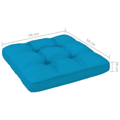 vidaXL 4-tlg. Paletten-Lounge-Set mit Kissen Imprägniertes Kiefernholz