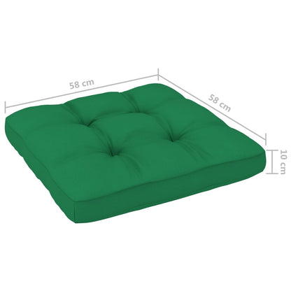 vidaXL 4-tlg. Paletten-Lounge-Set mit Kissen Imprägniertes Kiefernholz