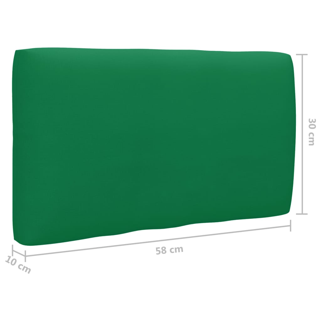 vidaXL 4-tlg. Paletten-Lounge-Set mit Kissen Imprägniertes Kiefernholz