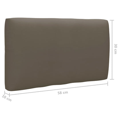 vidaXL 4-tlg. Paletten-Lounge-Set mit Kissen Imprägniertes Kiefernholz
