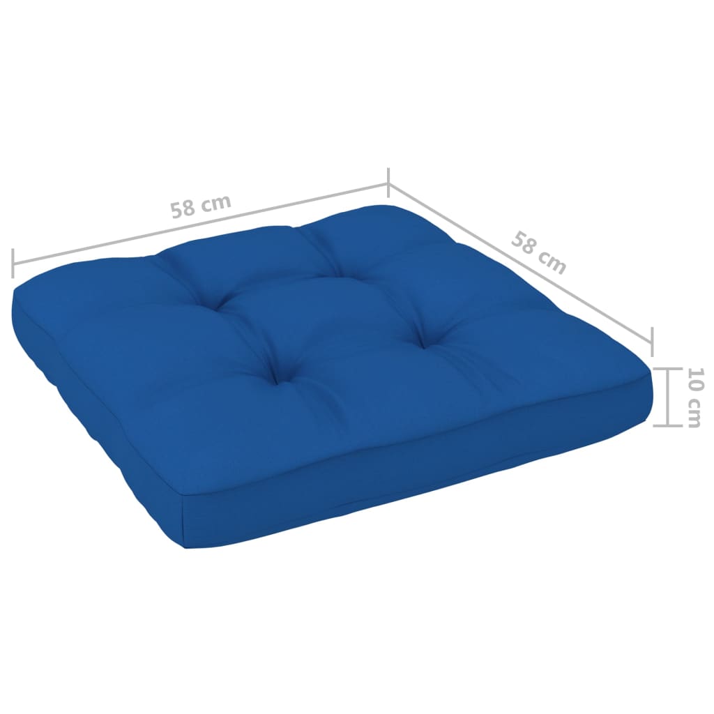 vidaXL 4-tlg. Paletten-Lounge-Set mit Kissen Imprägniertes Kiefernholz