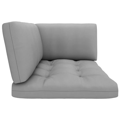 vidaXL 6-tlg. Paletten-Lounge-Set Weiß Imprägniertes Kiefernholz